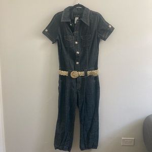 Baby Phat denim jumpsuit